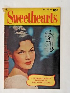 Sweethearts V1 (1949, Fawcett) #92vgf; Nice Cover
