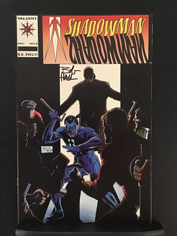 Shadowman #8 signed by Bob Hall