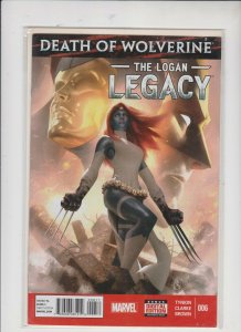 DEATH OF WOLVERINE / THE LOGAN LEHACY #006 MARVEL /UNREAD / NM QUALITY