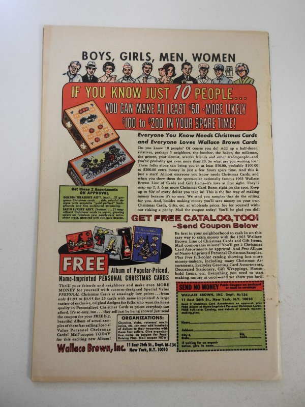 Daredevil #9 (1965) VG+ Condition small holes through book