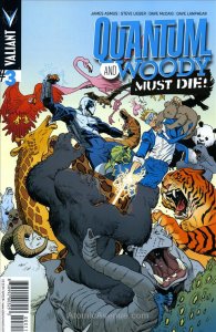 Quantum And Woody Must Die #3A VF/NM ; Valiant Comics