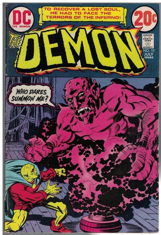 DEMON (1972) 10 VG-F July 1973