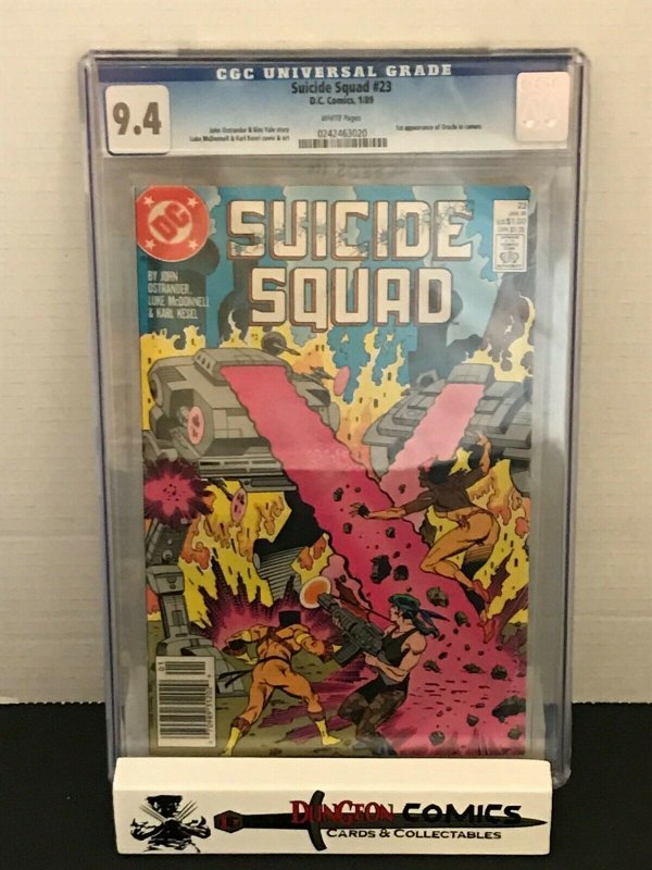 Suicide Squad # 23 1st App of Oracle in Cameo Barbara Gordon DC