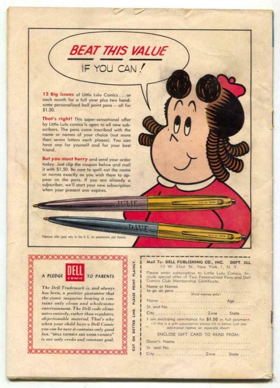 Marge's Little Lulu #117 1958- Dell Silver Age humor comic VG