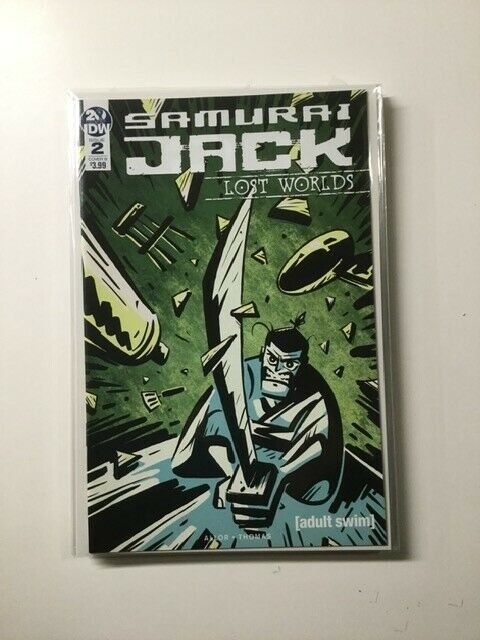 Samurai Jack Lost Worlds 2 Variant Near Mint IDW HPA