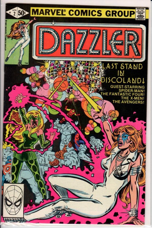 Dazzler #2 Direct Edition (1981) 9.0 VF/NM