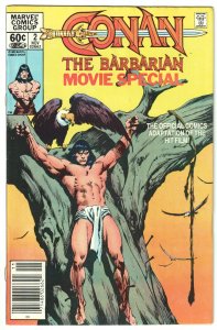 Conan the Barbarian Movie Special #1,  2 (1982) complete set two issues