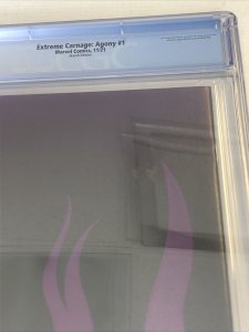 Extreme Carnage: Agony (2021) #1 (CGC 9.6) Sketch Ed. Census 1!!