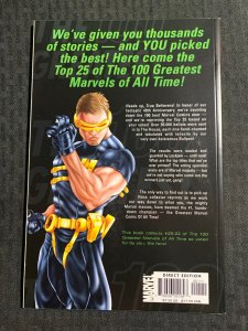 2001 THE 100 GREATEST MARVELS OF ALL TIME #25-22 VF 8.0 1st Marvel Comics