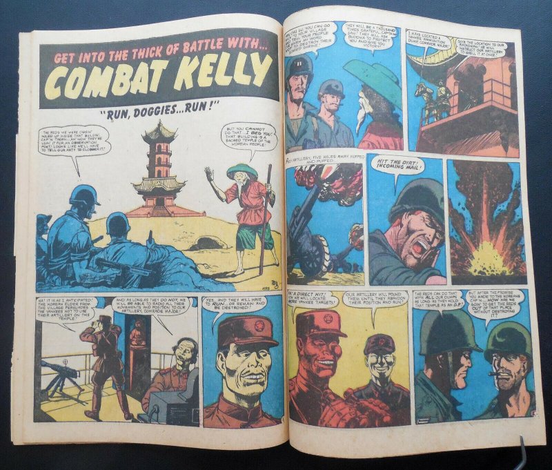 COMBAT KELLY #43 FN 5.5 - VERY RARE: Only 1 on CGC - 1957 ATLAS WAR