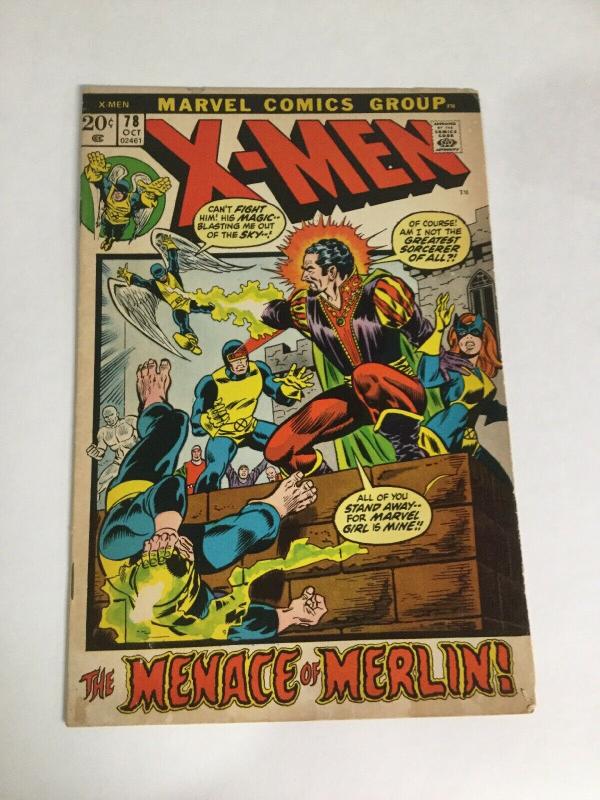 X-Men 78 Vg Very Good 4.0 Marvel 