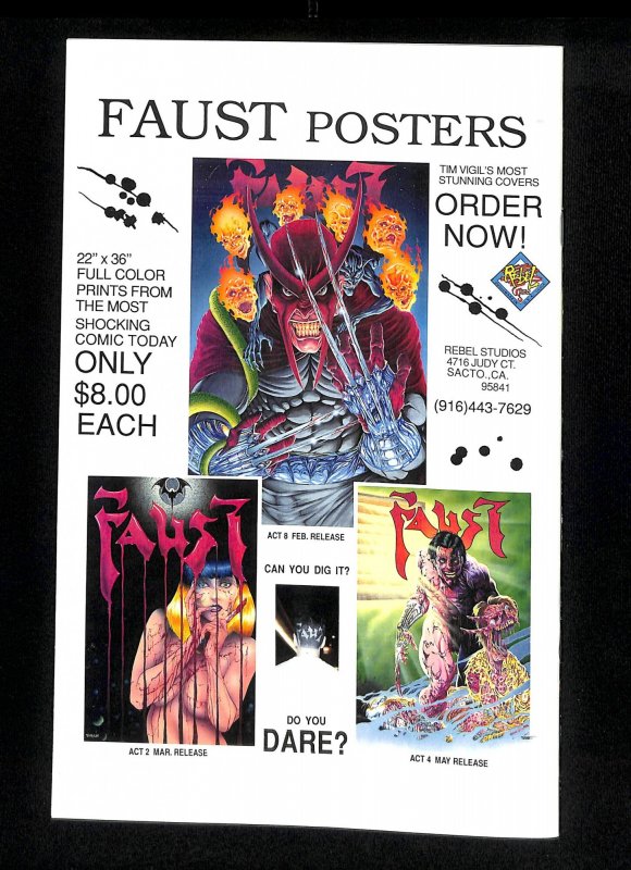 Faust #1 Rebel Edition Variant Tim Vigil!