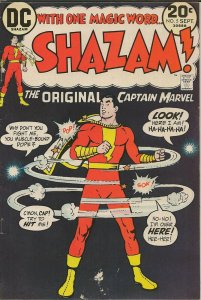 Shazam #5 ORIGINAL Vintage 1973 DC Comics