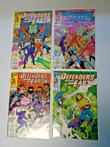 Defenders of the Earth Star Comics Set #1-4 8.5 VF+ (1987)