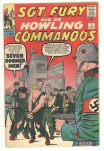 Sgt. Fury #2 (1963) and his Howling Commandos- 2nd appearance Nick Fury!