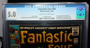 Fantastic Four #49 (CGC 5.0) 1st Full App. of Galactus, 2nd Silver Surfer - 1966