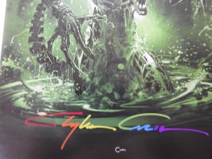 Alien #1 Variant (2021) Signed by Clayton Crain W/ Certificate of Authenticity!