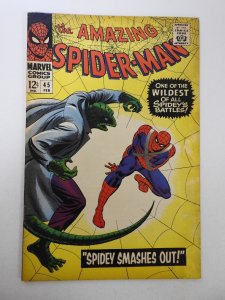 The Amazing Spider-Man #45 (1967) GD/VG Condition moisture damage
