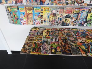 Huge Lot 150+ Silver/Bronze Comics W/ Daredevil, Hulk, +More! See desc