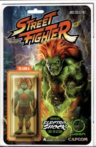 Street Fighter Masters: Chun-Li #1- Action Figure Blanka Variant by Rob Csiki!