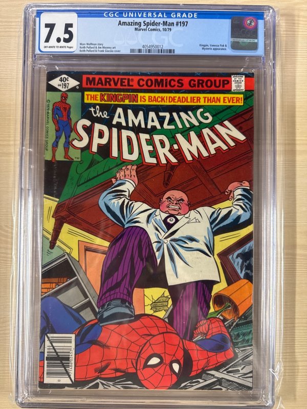 The Amazing Spider-Man #197 (1979)  CGC 7.5
