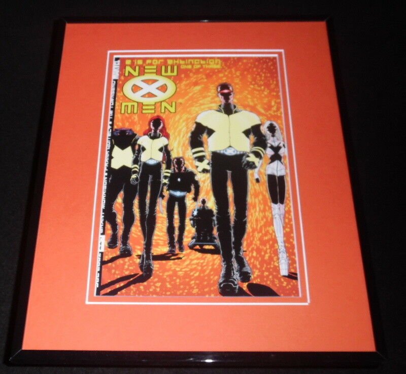 New X Men #1 Marvel Framed 11x14 Repro Cover Display