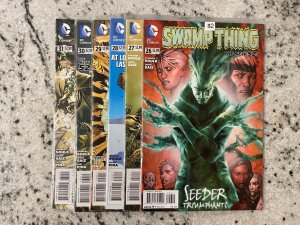 Lot Of 6 Swamp Thing DC Comic Books New 52 # 26 27 28 29 30 31 NM 1st PR 47 J801 