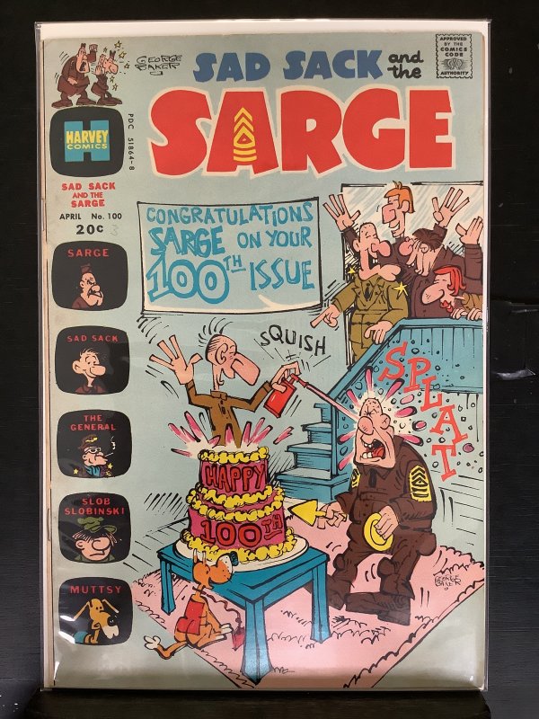 Sad Sack and the Sarge #100 (1973)