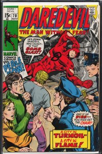 Daredevil #70 (1970) Daredevil [Moisture Damage]