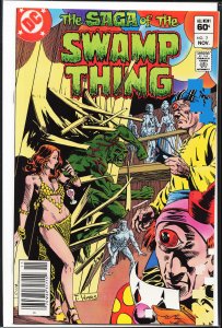 The Saga of Swamp Thing #7 (1982) Swamp Thing