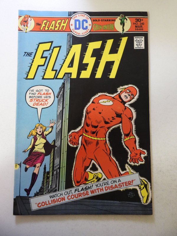 The Flash #240 (1976) VG/FN Condition stains bc