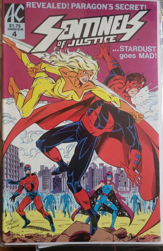 Captain Paragon and the Sentinels of Justice #4 (1985)