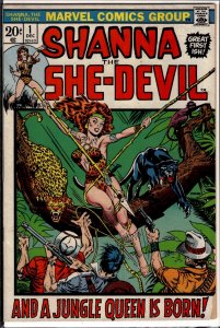 Shanna the She-Devil #1 (1972) Shanna the She-Devil [Key Issue]
