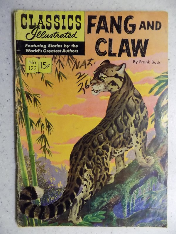 Classics Illustrated #123 (1954) HRN 124