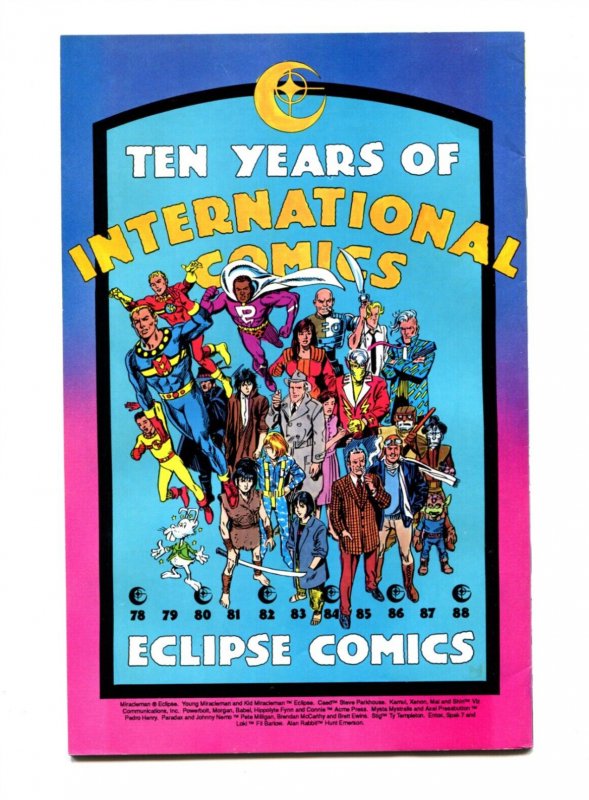 Airboy #40 - Chuck Dixon, Stan Woch, Ricardo Villagran (6.5) 1988