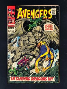 The Avengers #41 (1967) Debut artwork on the Avengers by John Buscema