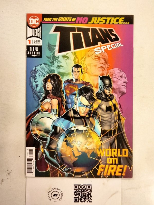 Titans Special #1 NM- DC Comics comic book 20 JW63