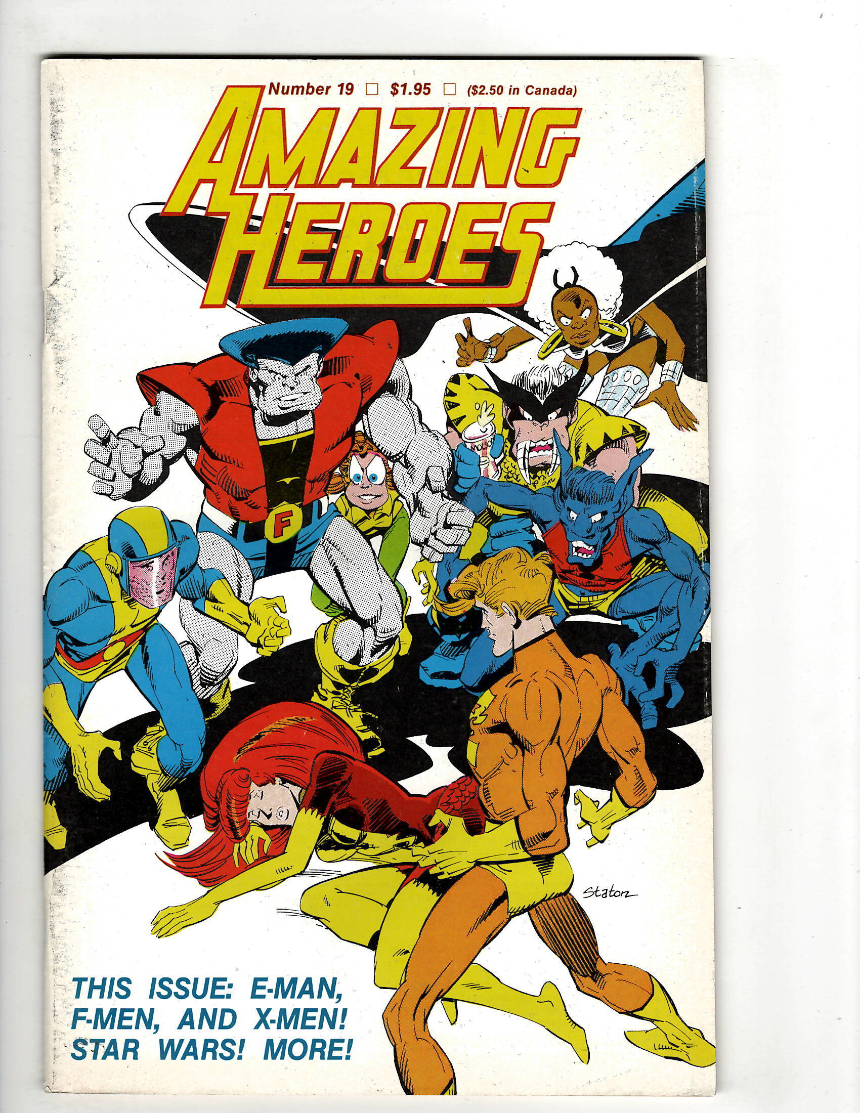 Amazing Heroes #19 (1983) J611 | Comic Books - Bronze Age Amazing Heroes #19 (1983) J611 | Comic Books - Bronze Age