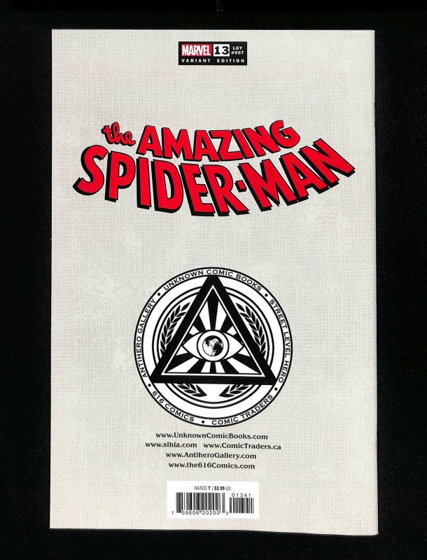 Amazing Spider-Man #13 Comics Illuminati Variant