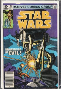Star Wars #51 Newsstand Edition (1981) Star Wars