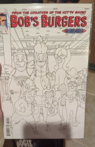 Bob's Burgers #1 Baltimore Comic Con Sketch Cover (2014) Bob Belcher 