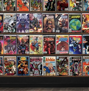 Huge Lot 150+ Comics with Thor, Doctor Strange, The Avengers & More!