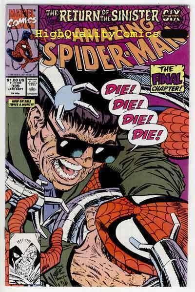 Amazing SPIDER-MAN #339, NM, Erik Larsen, Sandman, 1963, more ASM in store