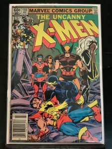 The Uncanny X-Men #155 Newsstand Edition (1982)