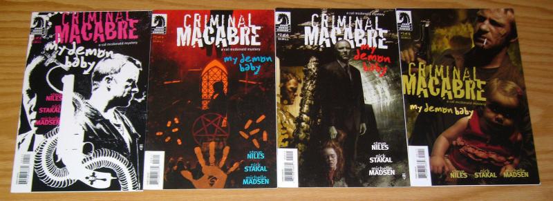 Criminal Macabre: My Demon Baby #1-4 VF/NM complete series STEVE NILES mcdonald