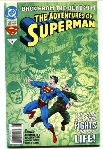 ADVENTURES OF SUPERMAN #500 comic book First appearance of STEEL