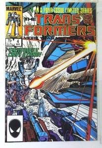 Transformers (1984 series)  #4, NM (Actual scan)