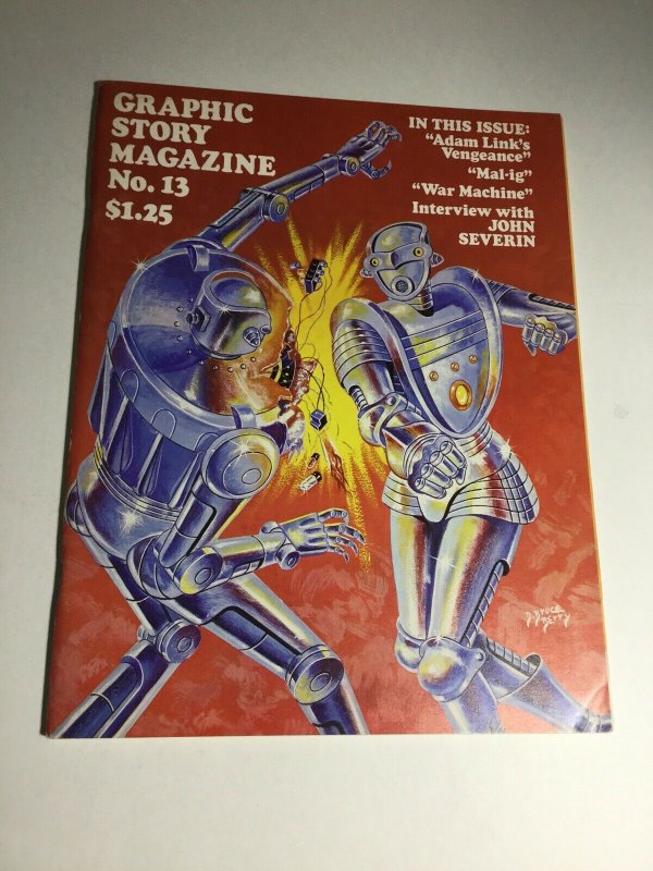 Graphic Story Magazine 13 Fn Fine 6.0