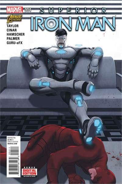 Superior Iron Man #4, NM + (Stock photo)