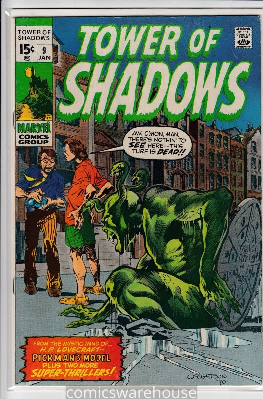 TOWER OF SHADOWS (1969 MARVEL) #9 VG/FN -04993